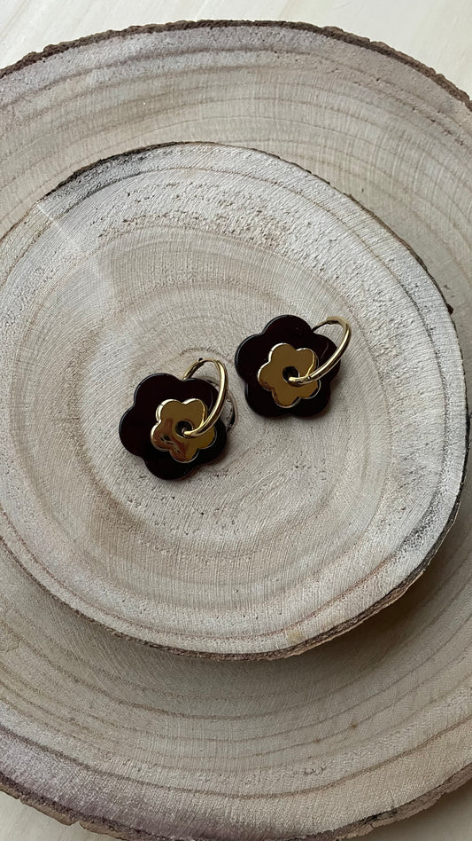 Boucles d’oreilles Rosée