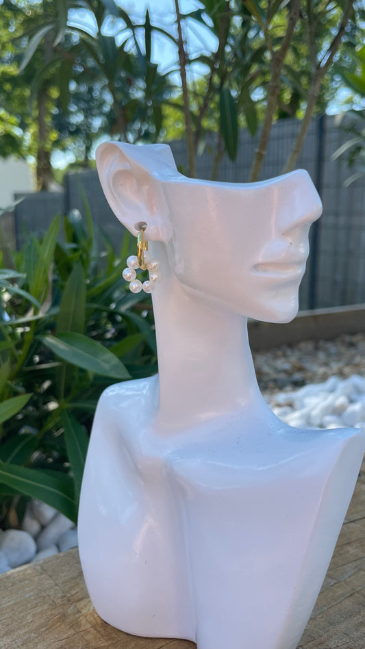Boucles d’oreilles Mimosa