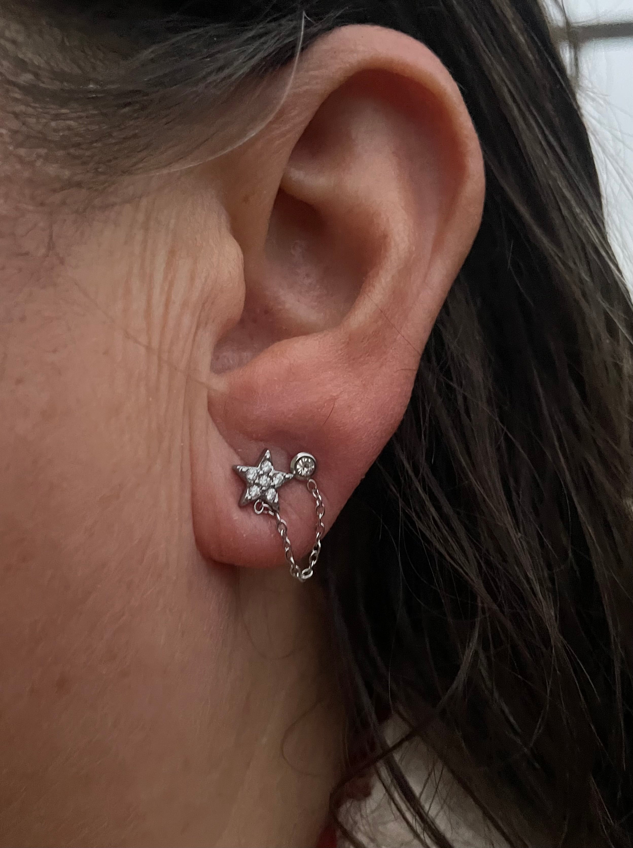 Boucle d’oreille Astri